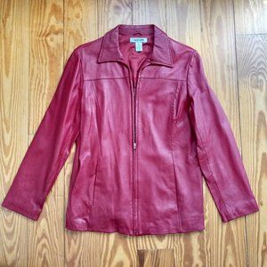 Alfani Ladies Leather Jacket
